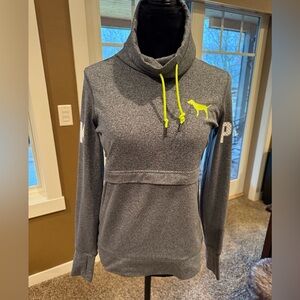 PINK Ultimate High Neck Pullover Hoodie Size XS